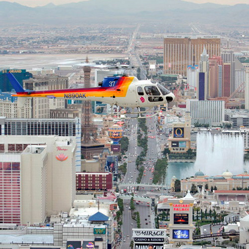 Air Only Helicopter Leaving From Las Vegas Strip